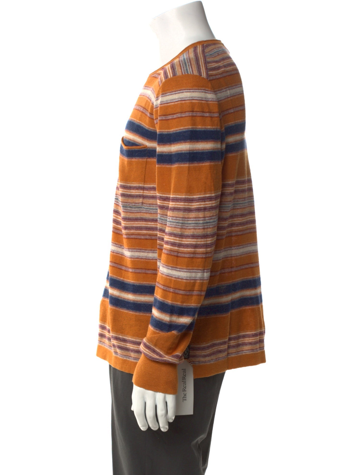 Todd Snyder Linen Striped Pullover