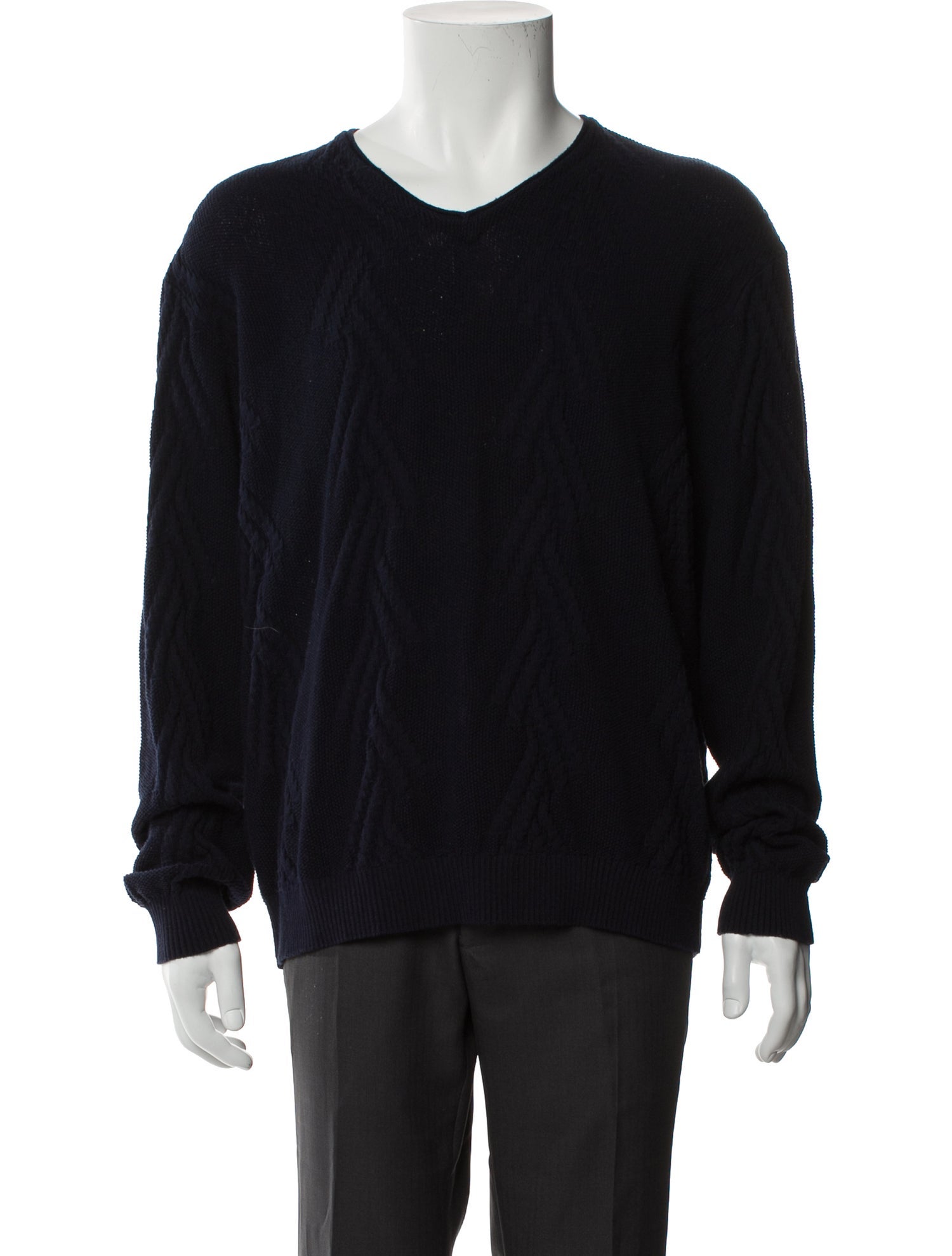 Todd Snyder V-Neck Long Sleeve Pullover
