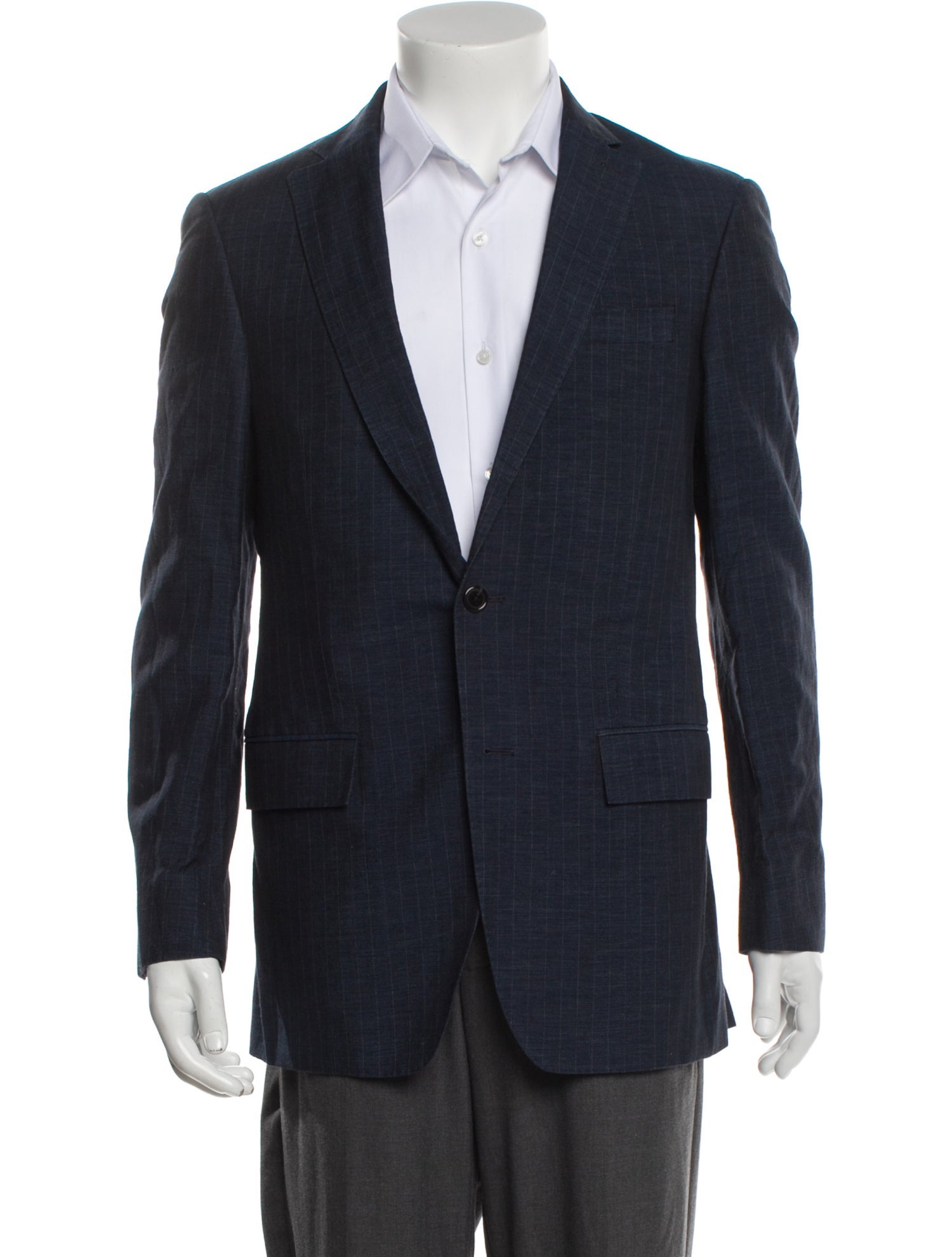 Todd Snyder Wool Plaid Print Blazer