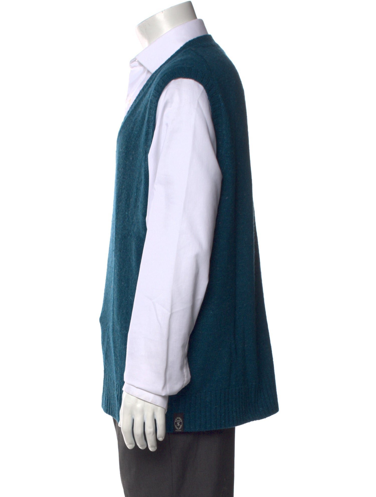 Todd Snyder V-Neck Sleeveless Sweater Vest