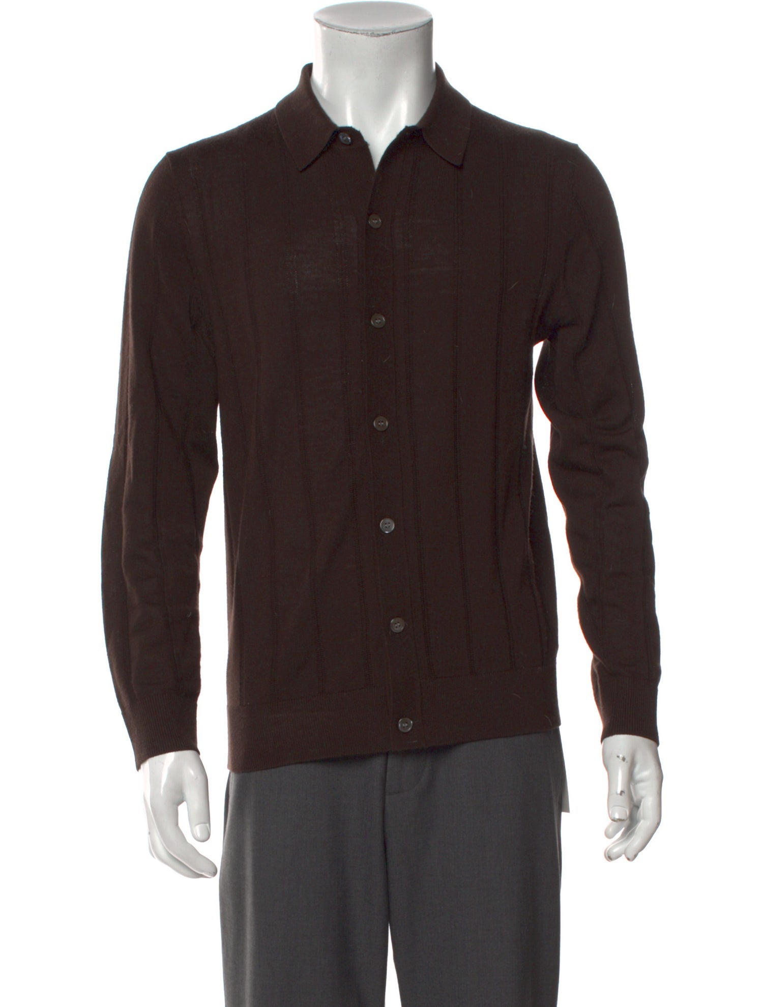 Todd Snyder Merino Wool Collar Cardigan