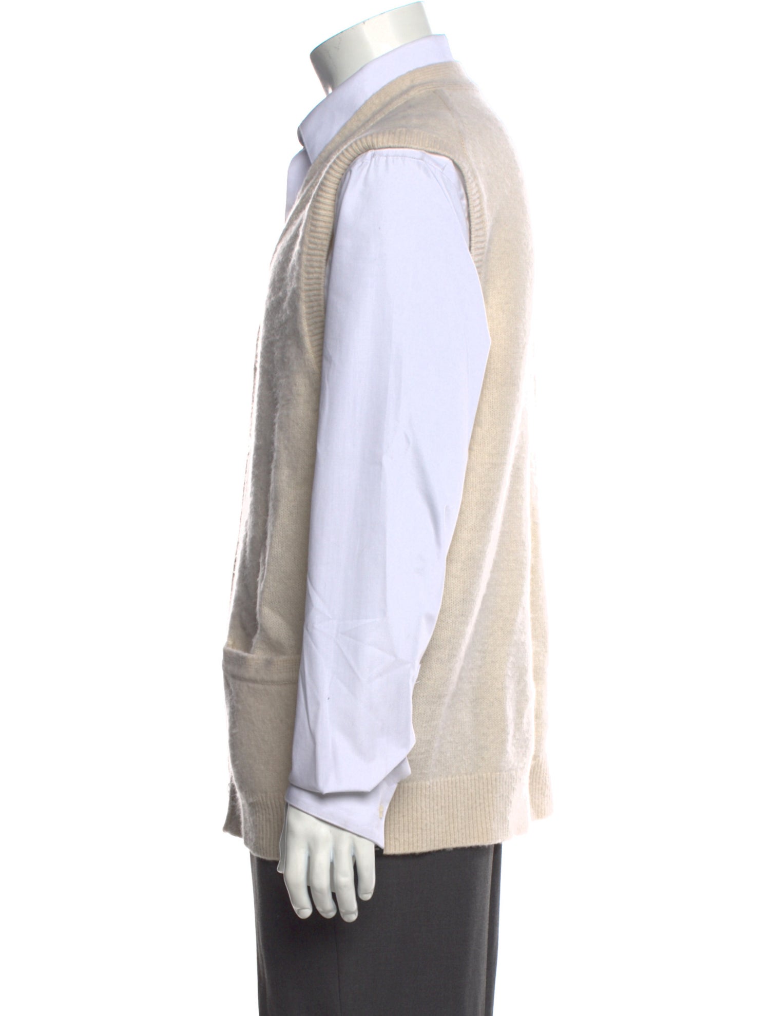 Todd Snyder Wool V-Neck Sweater Vest