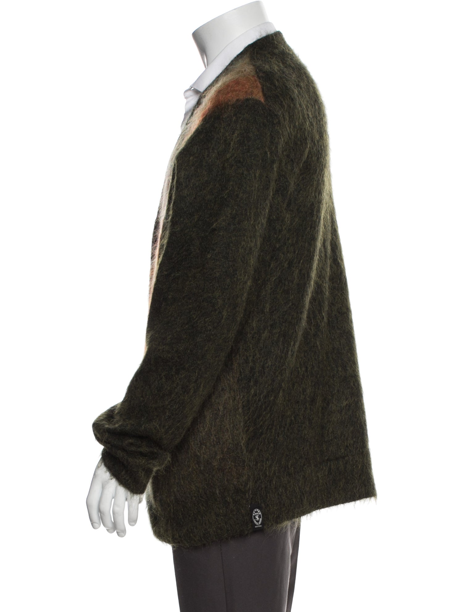 Todd Snyder Printed V-Neck Cardigan