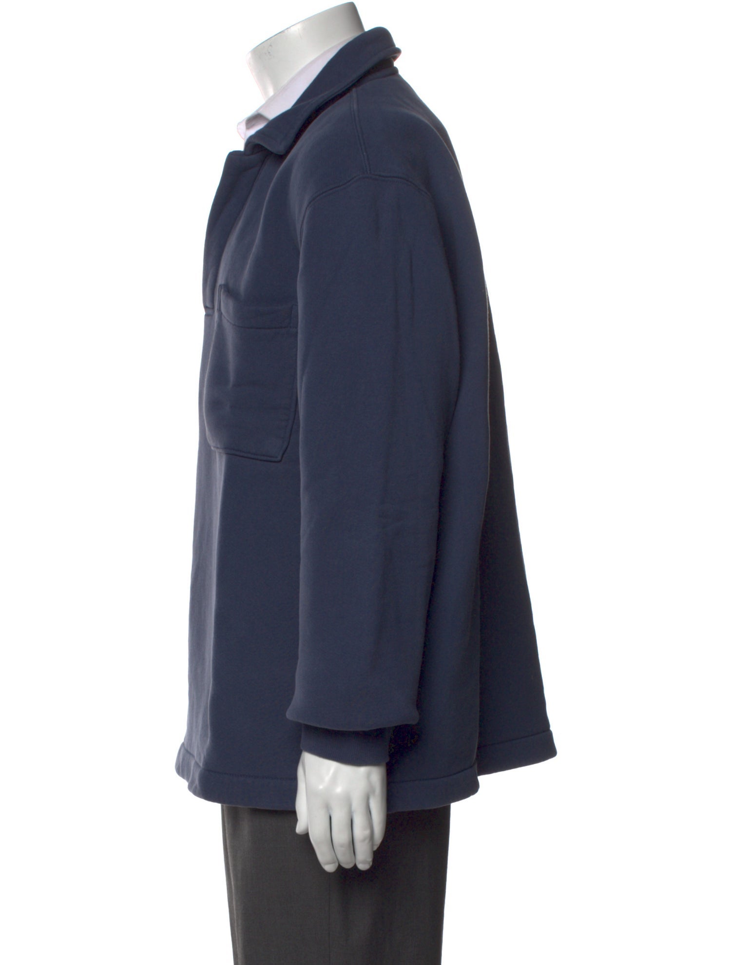 Todd Snyder V-Neck Long Sleeve Polo Sweater