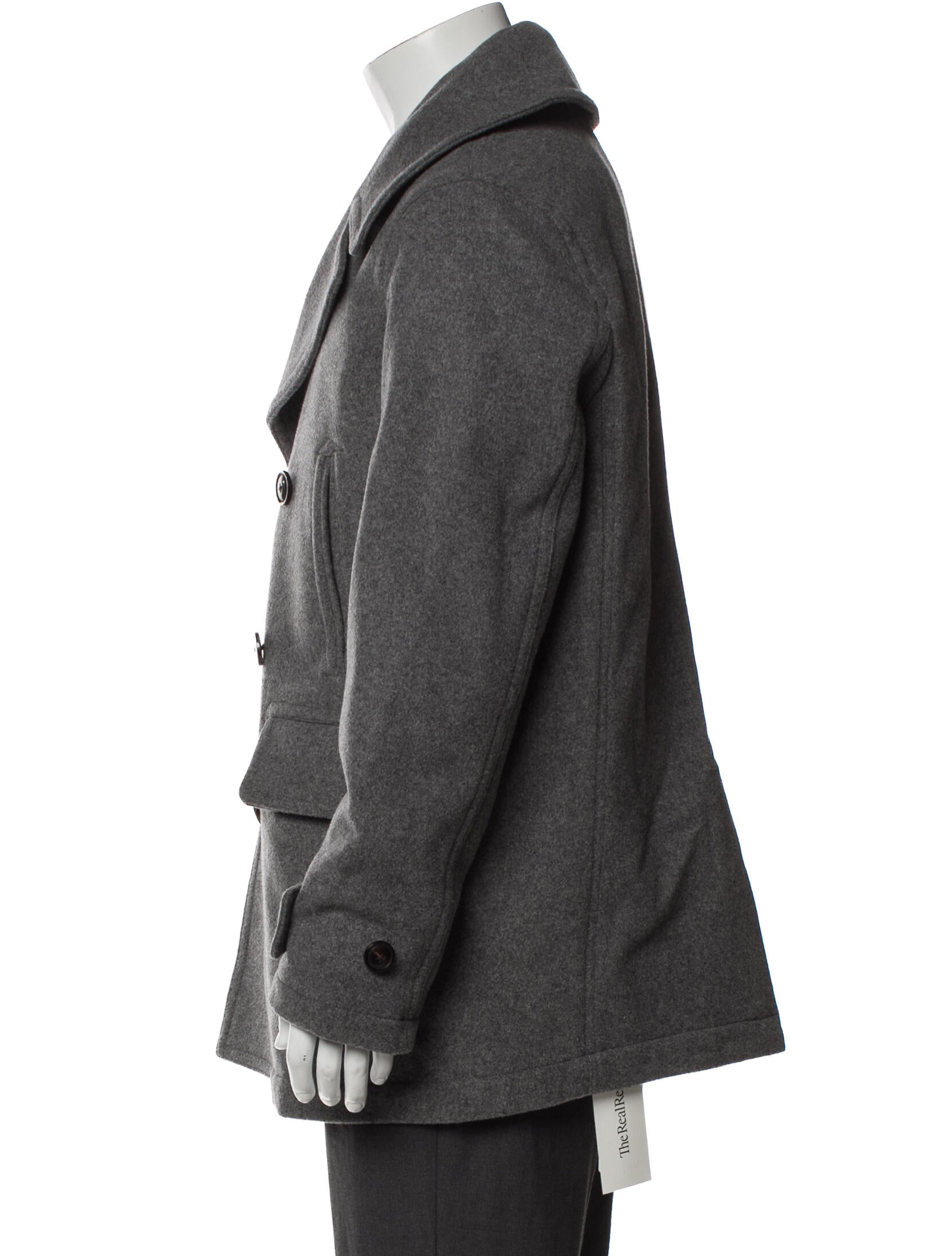 Todd Snyder Virgin Wool Peacoat