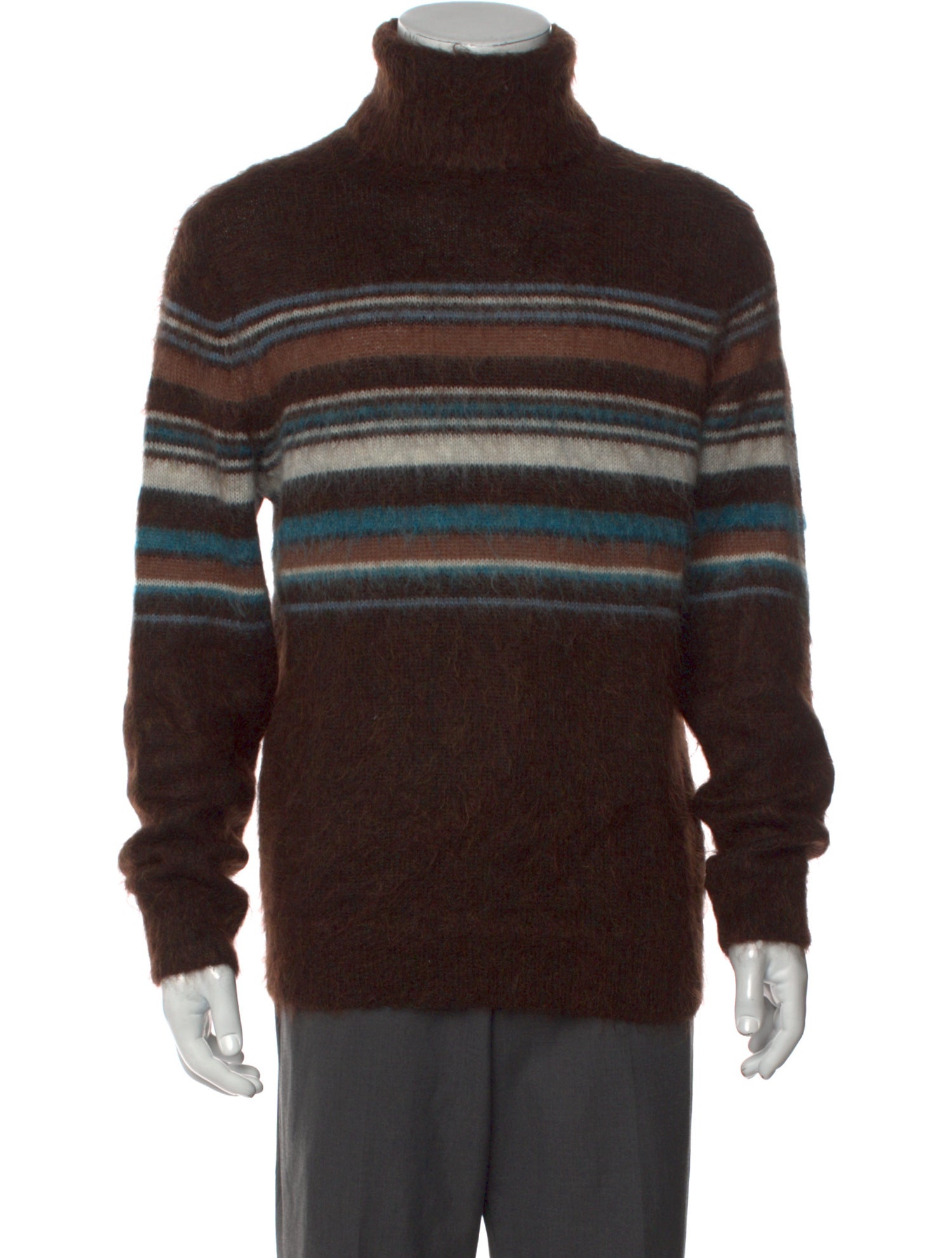 Todd Snyder Striped Turtleneck Pullover