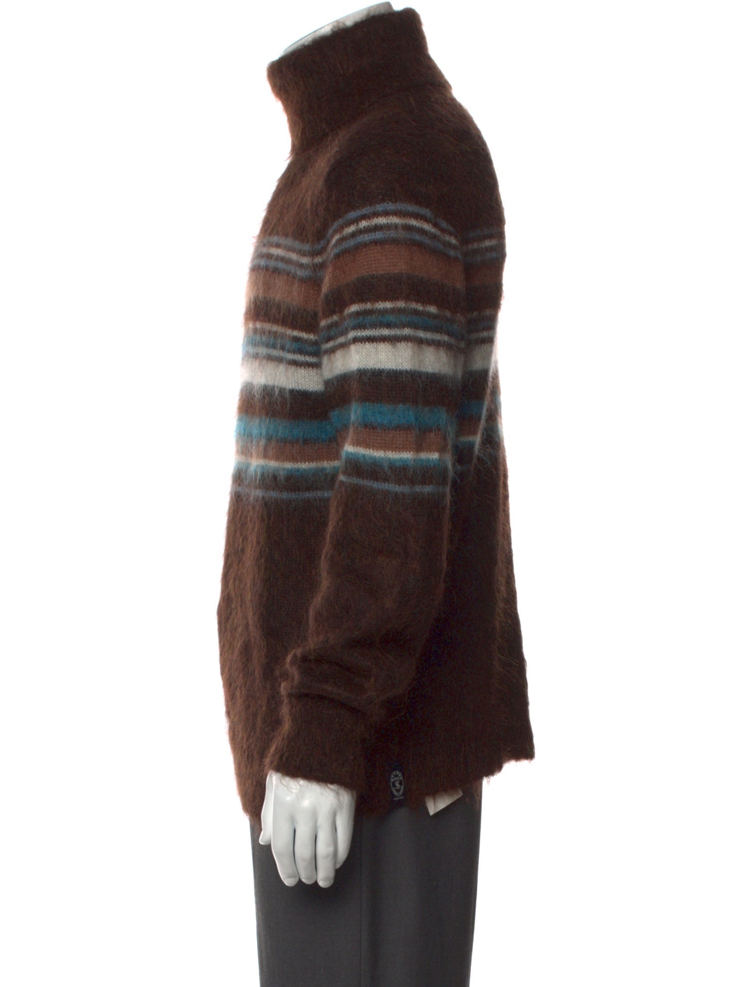 Todd Snyder Striped Turtleneck Pullover