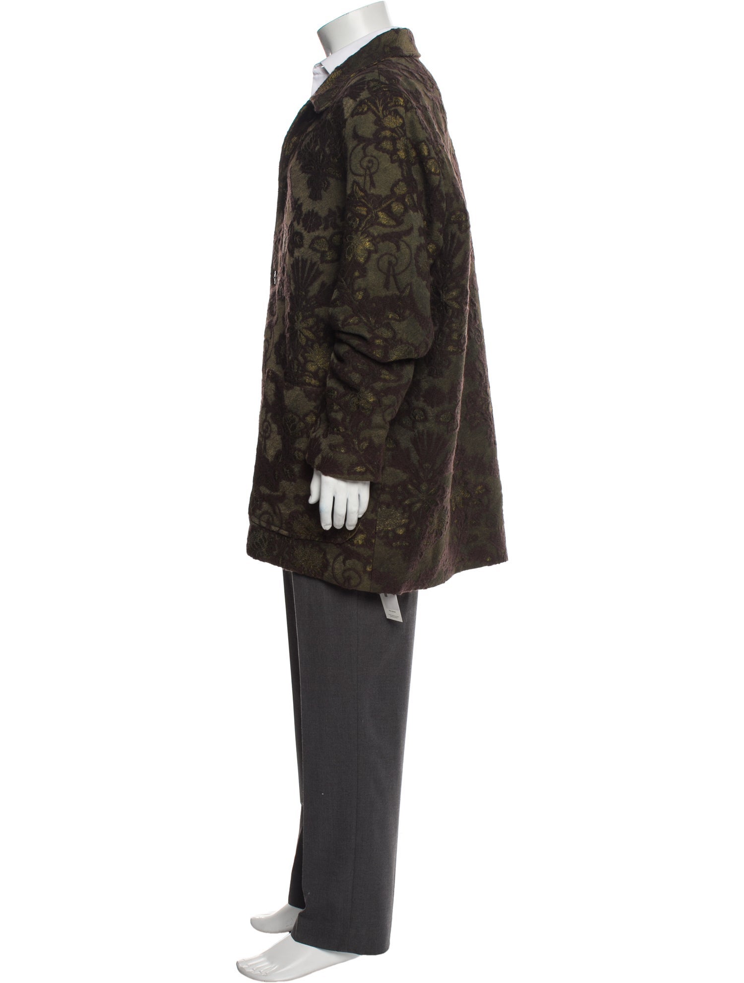 Todd Snyder Printed Overcoat