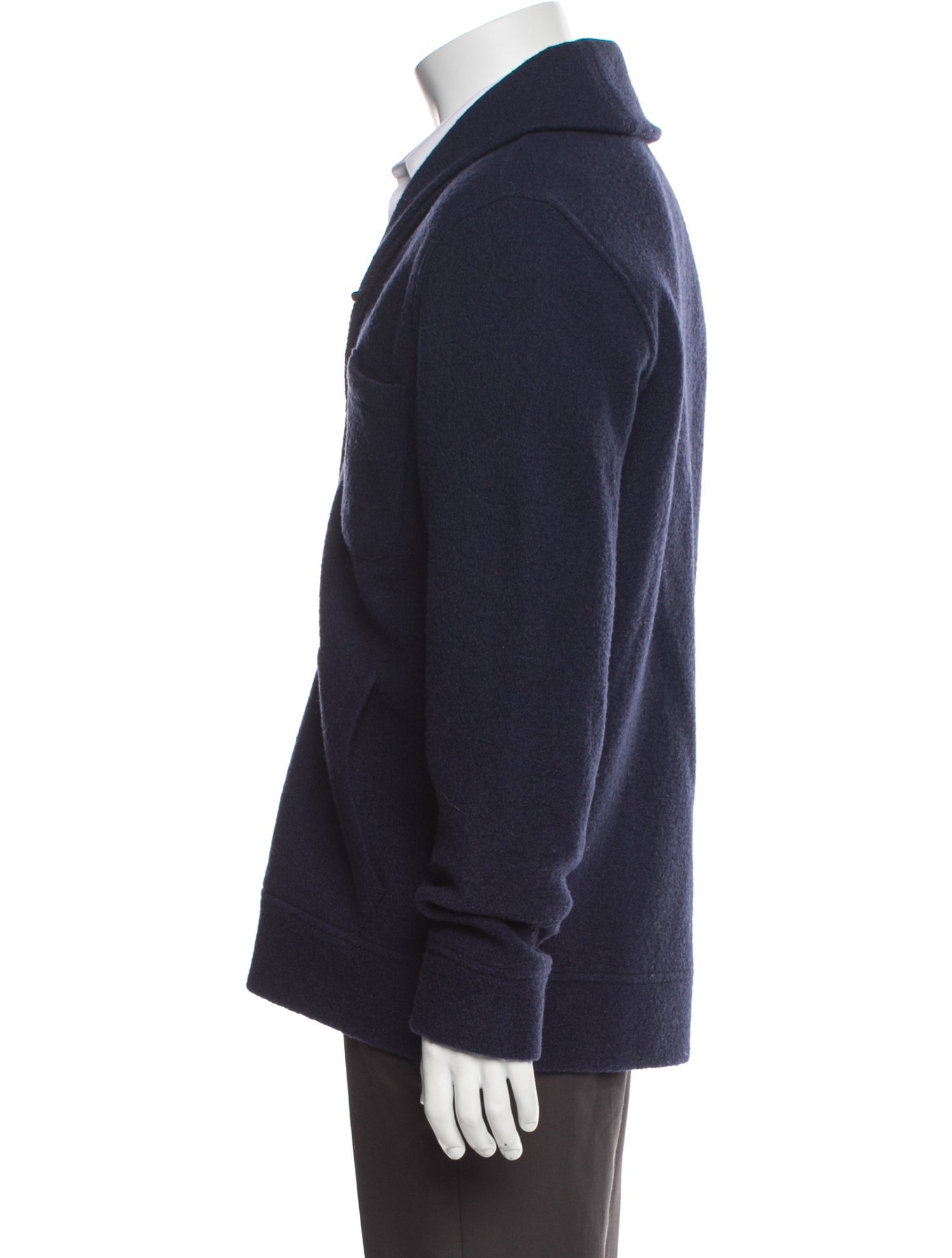 Todd Snyder Virgin Wool V-Neck Cardigan