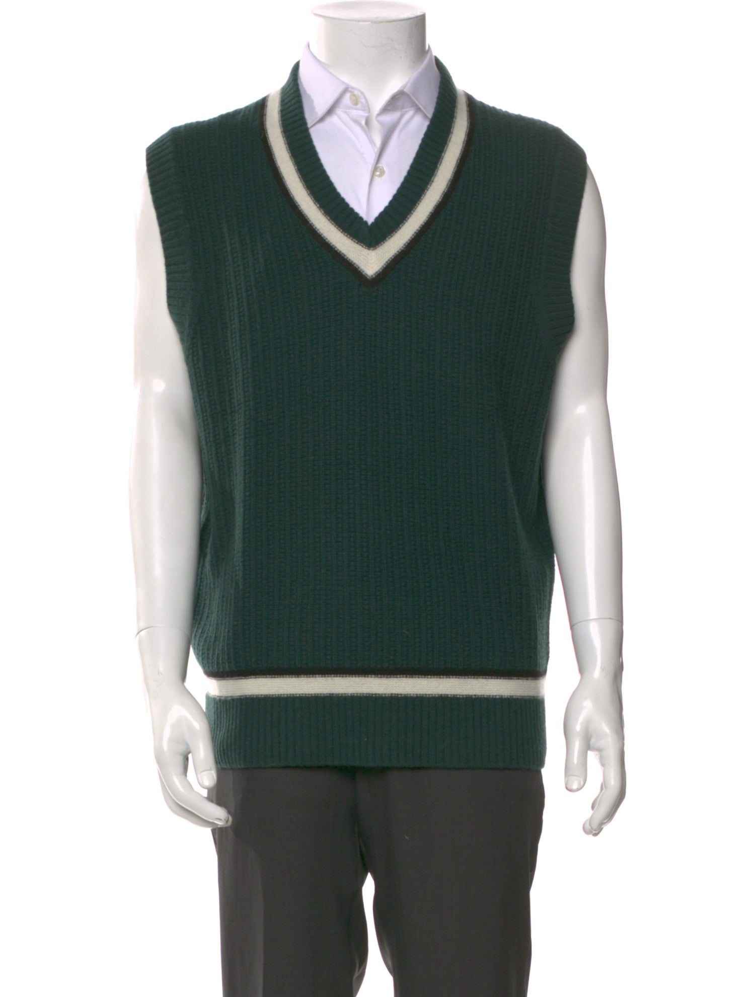 Todd Snyder Lambswool Striped Sweater Vest