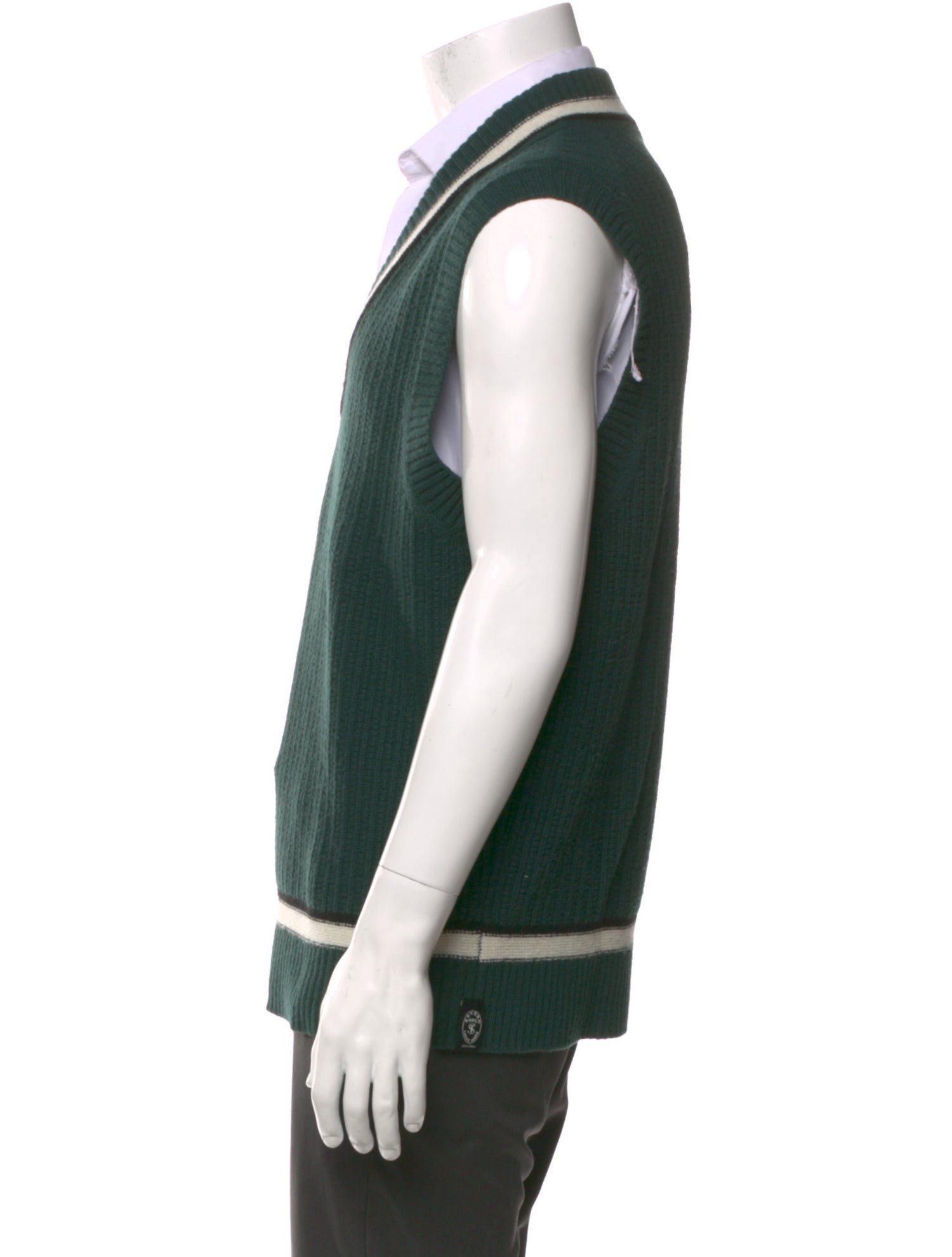 Todd Snyder Lambswool Striped Sweater Vest