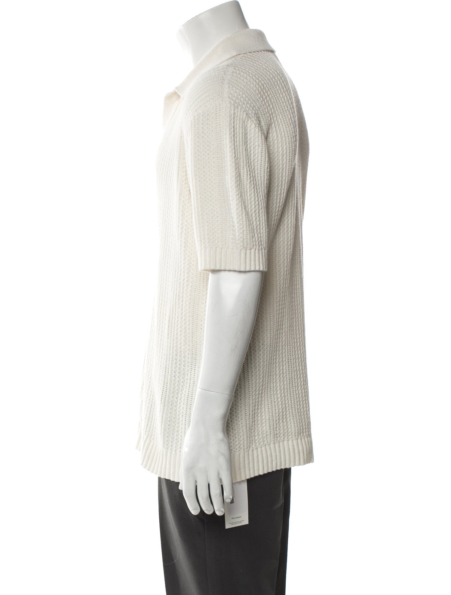 Todd Snyder V-Neck Short Sleeve Polo Sweater