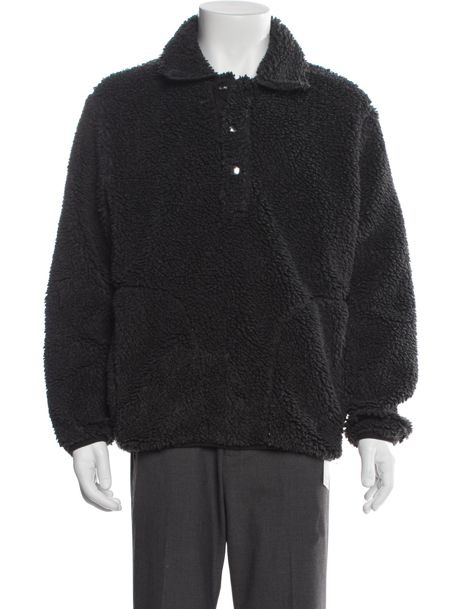 Todd Snyder Crew Neck Long Sleeve Polo Sweater