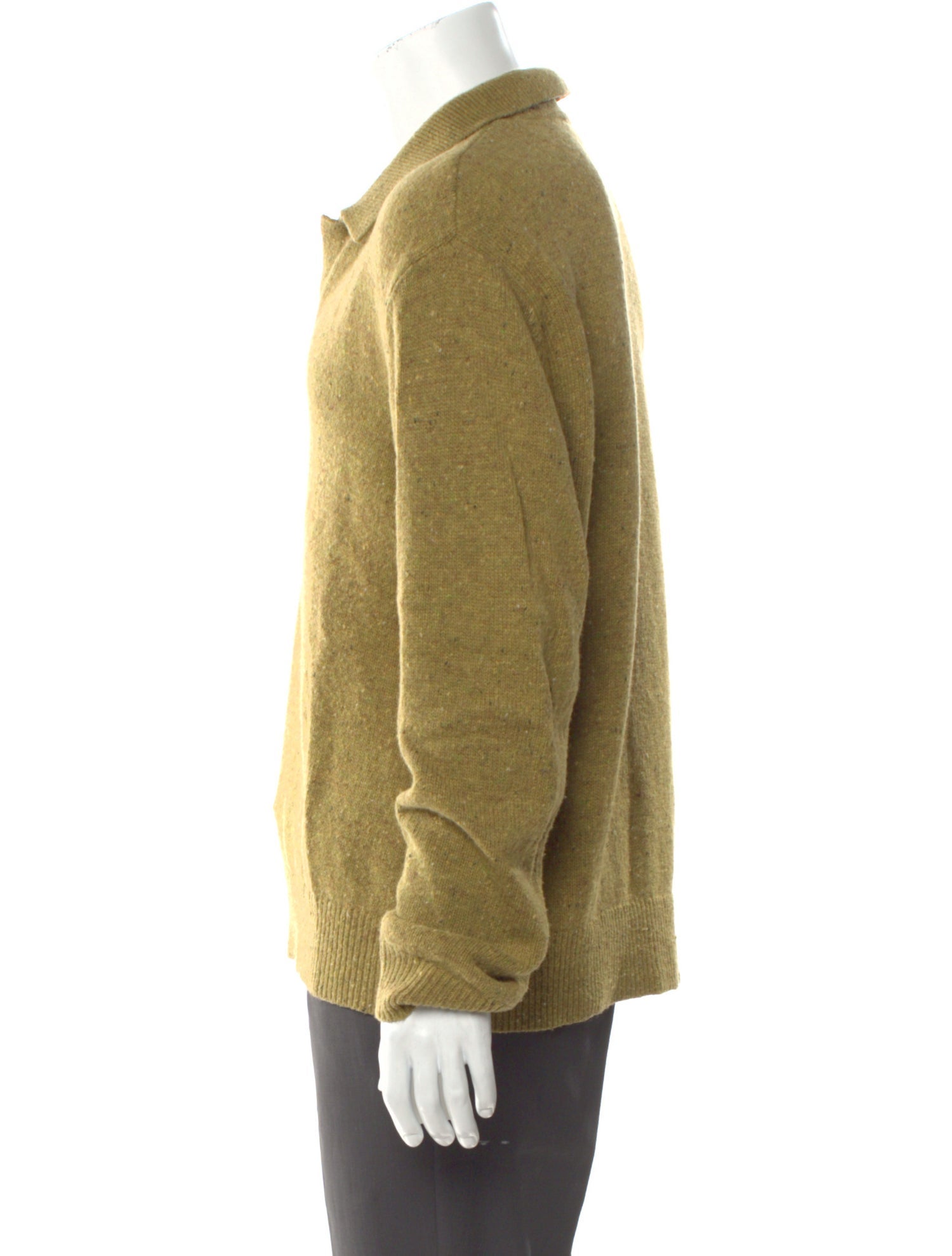 Todd Snyder Collar Long Sleeve Polo Sweater