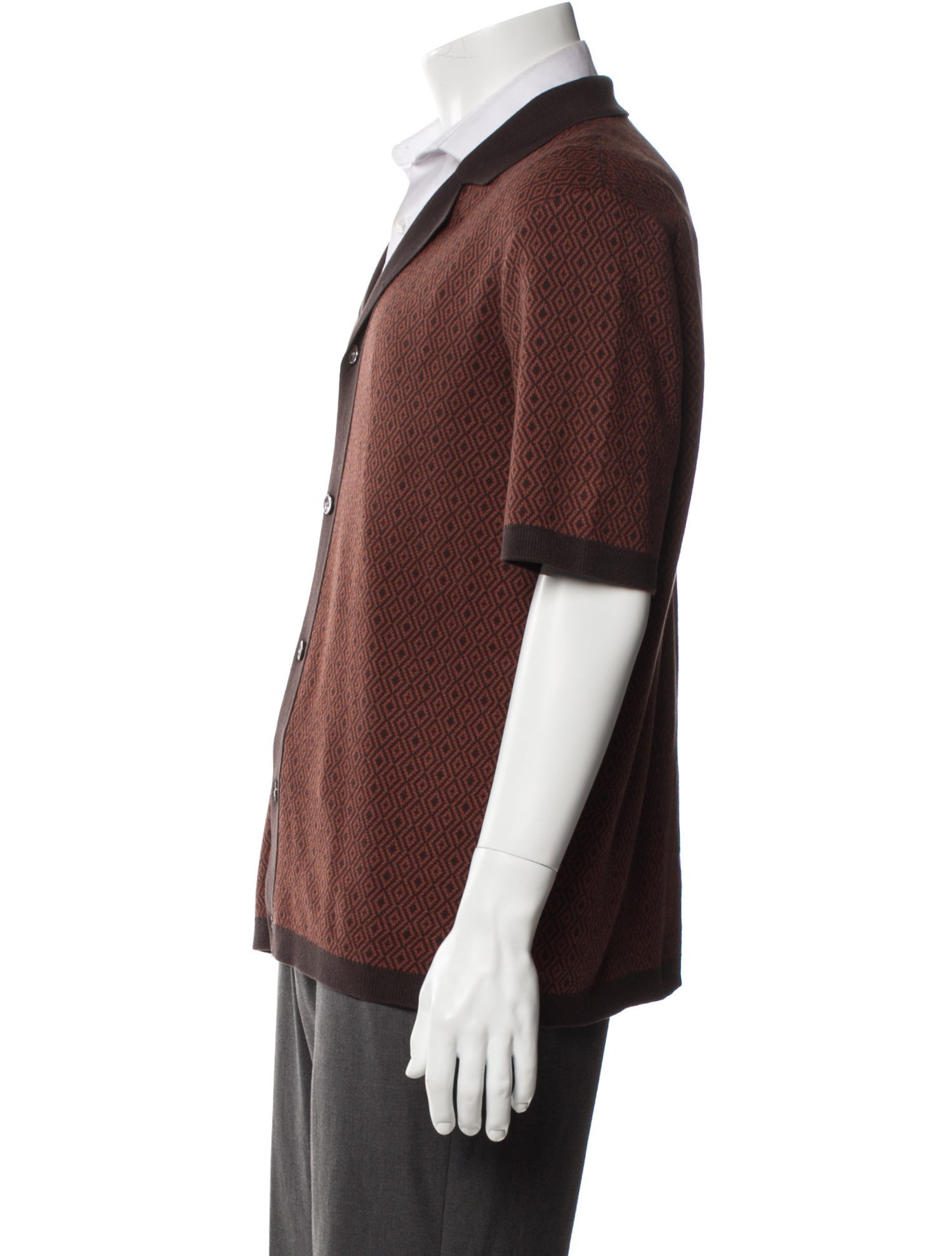 Todd Snyder V-Neck Short Sleeve Cardigan