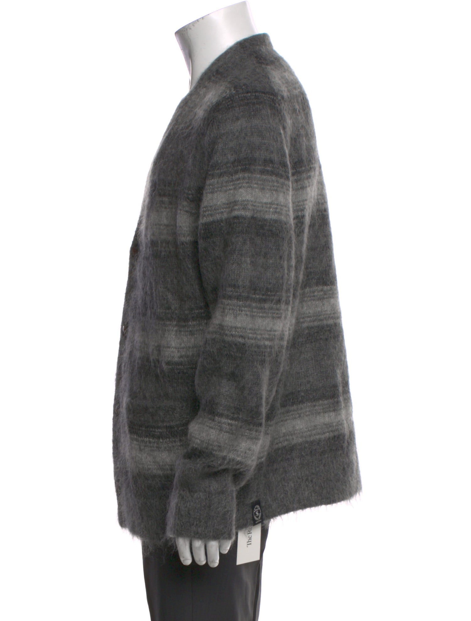 Todd Snyder Striped V-Neck Cardigan