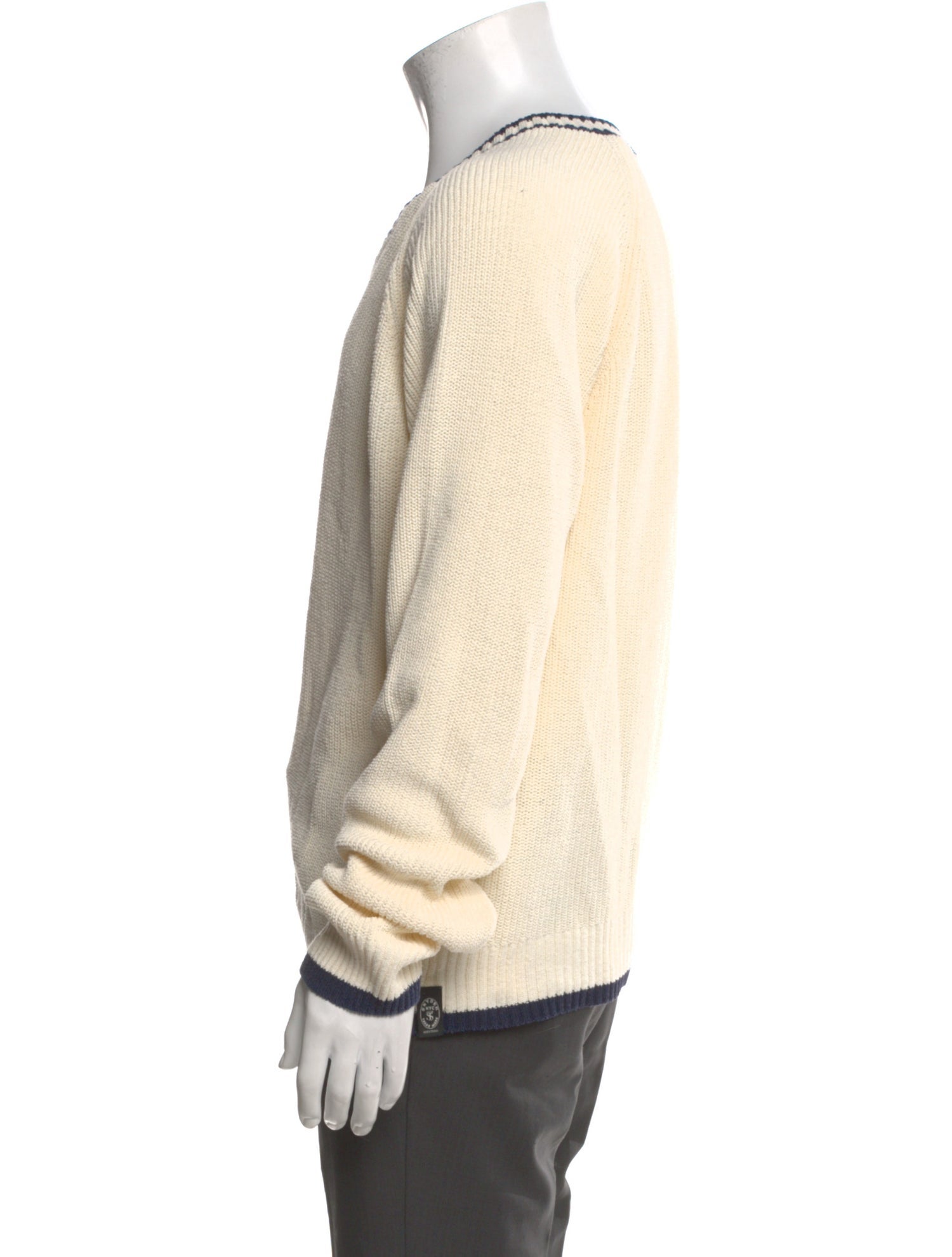 Todd Snyder V-Neck Long Sleeve Pullover