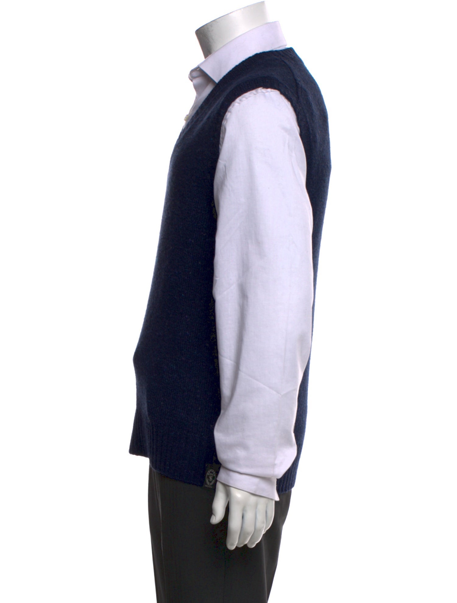 Todd Snyder V-Neck Sleeveless Sweater Vest