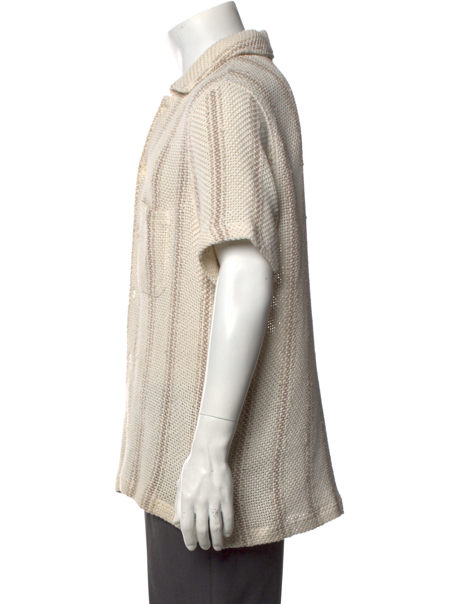 Todd Snyder Striped Collar Pullover