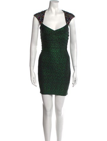 Tony Bowls Evening Dresses Printed Mini Dress S