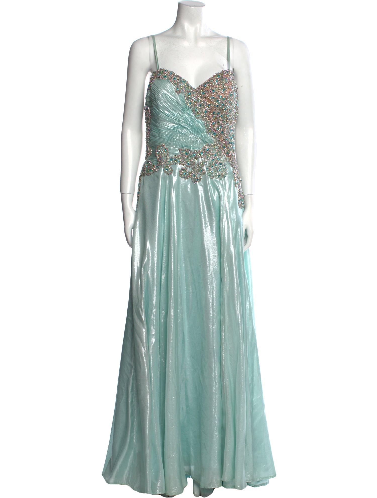 Tony Bowls Evening V-Neck Midi Length Dress