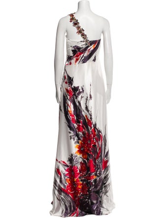 Tony Bowls Evening Printed Long Dress