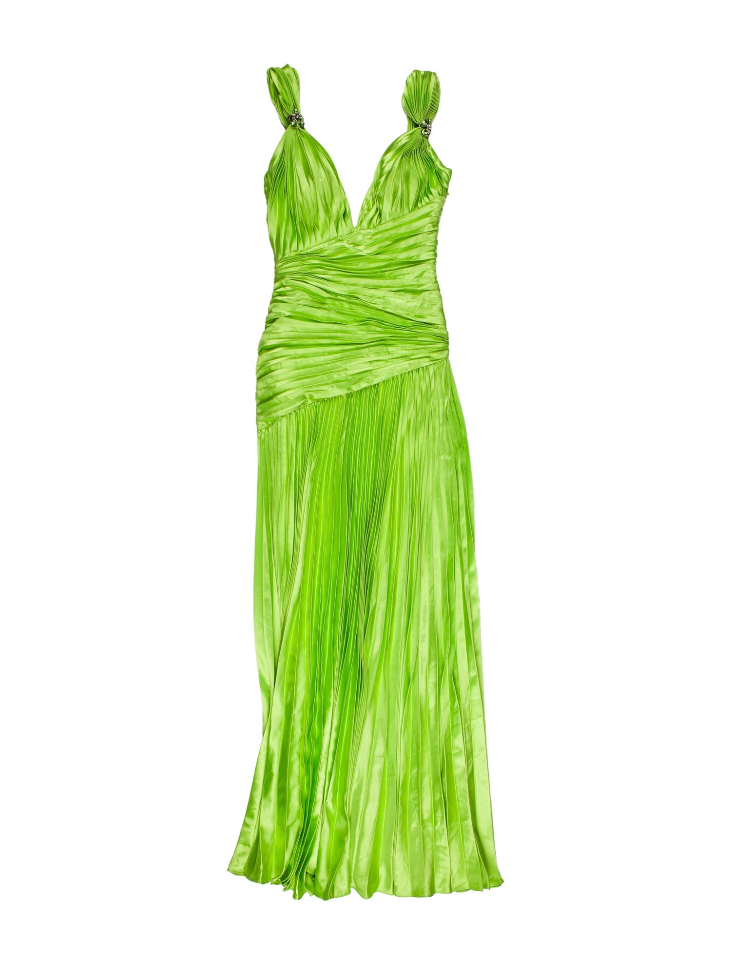 Tony Bowls Evening V-Neck Long Dress