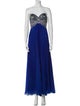 Tony Bowls Evening Strapless Long Dress