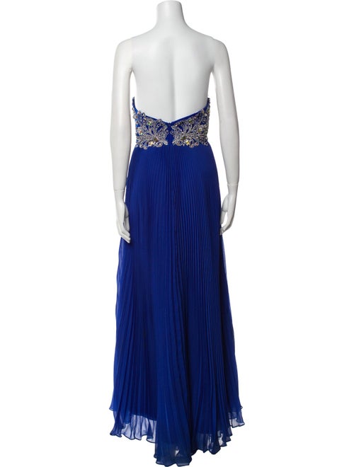 Tony Bowls Evening Strapless Long Dress