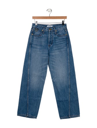 The Only Jane Mid-Rise Wide Leg Jeans