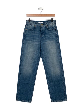 The Only Jane Mid-Rise Straight Leg Jeans