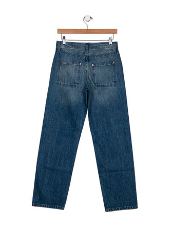 The Only Jane Mid-Rise Straight Leg Jeans