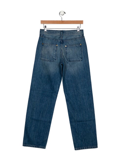 The Only Jane Mid-Rise Straight Leg Jeans