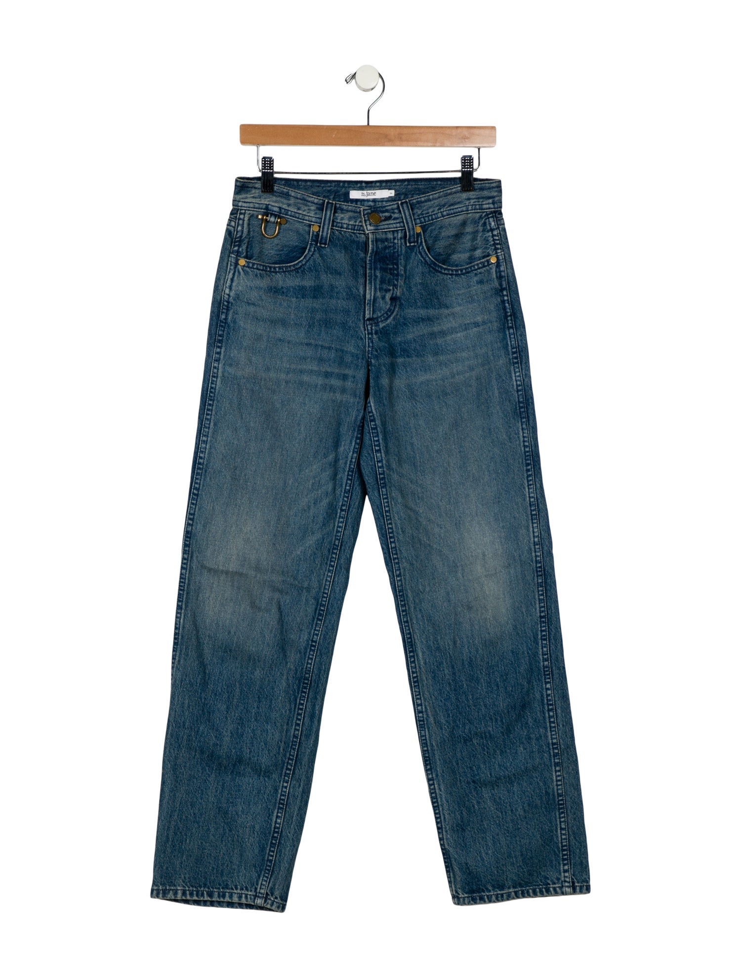 The Only Jane Mid-Rise Straight Leg Jeans