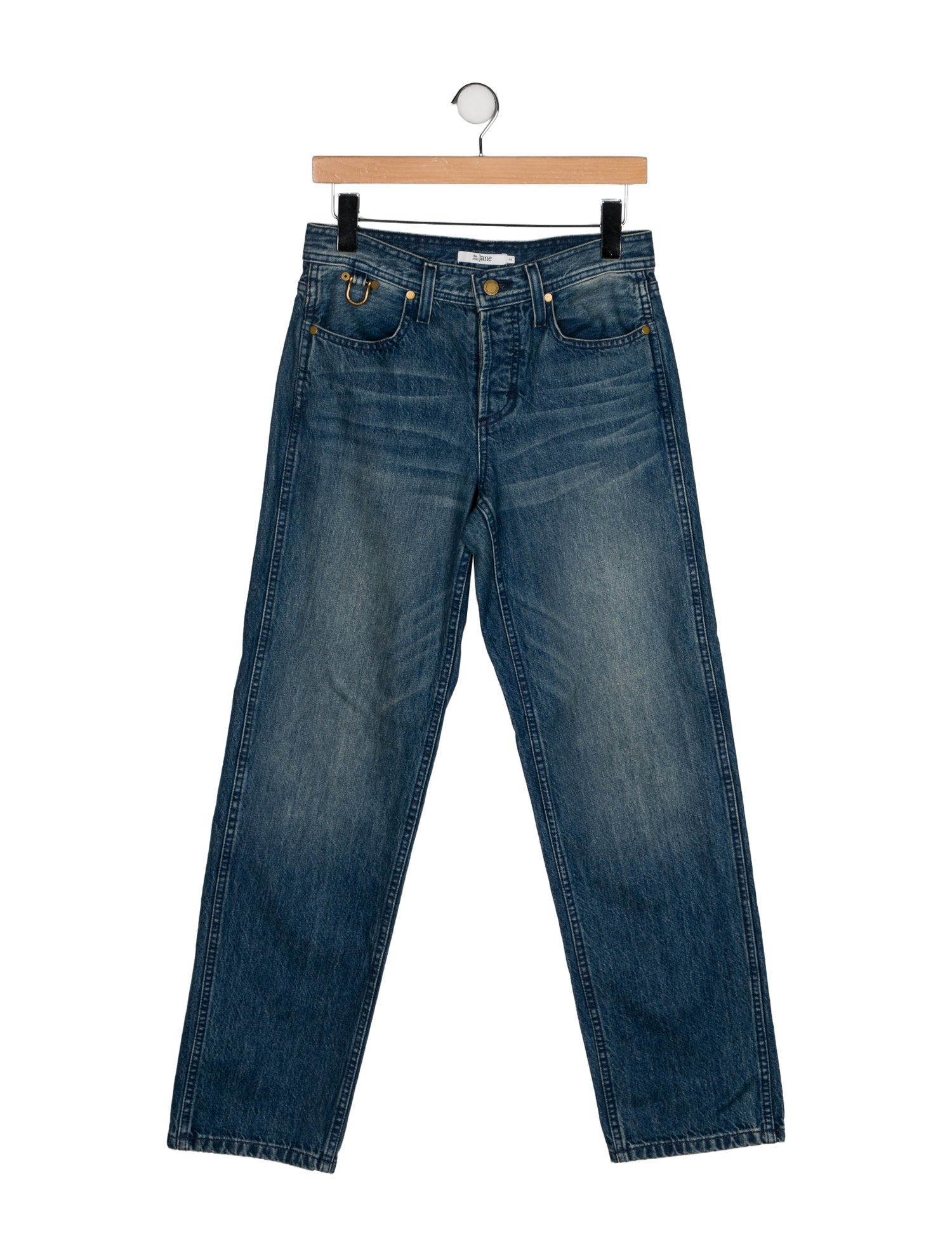 The Only Jane Mid-Rise Straight Leg Jeans