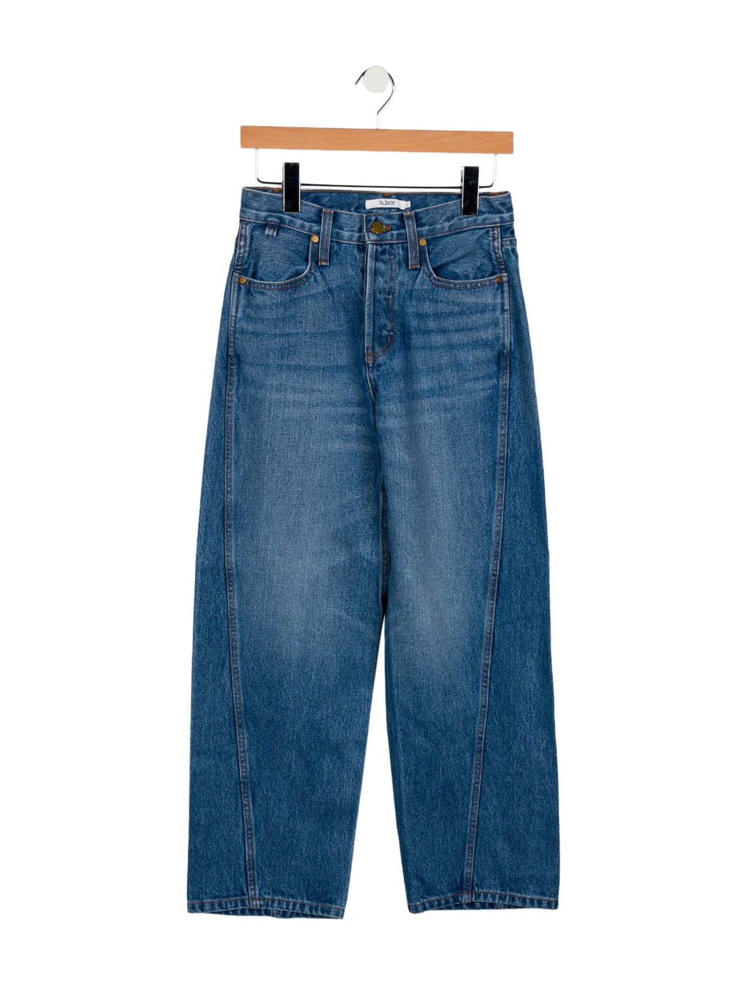 The Only Jane Mid-Rise Wide Leg Jeans