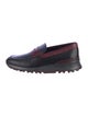 TOD'S HAPPY MOMENTS by ALBER ELBAZ Leather Colorblock Pattern Loafers