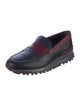 TOD'S HAPPY MOMENTS by ALBER ELBAZ Leather Colorblock Pattern Loafers