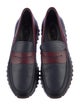 TOD'S HAPPY MOMENTS by ALBER ELBAZ Leather Colorblock Pattern Loafers