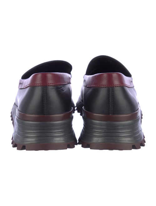 TOD'S HAPPY MOMENTS by ALBER ELBAZ Leather Colorblock Pattern Loafers