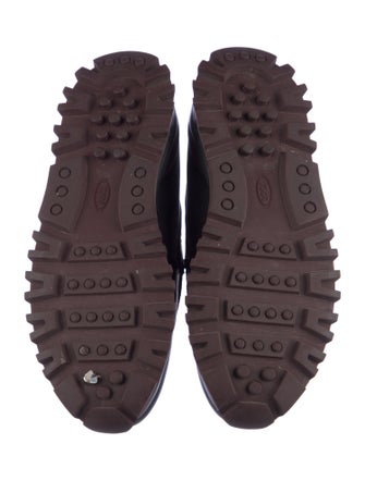 TOD'S HAPPY MOMENTS by ALBER ELBAZ Leather Colorblock Pattern Loafers