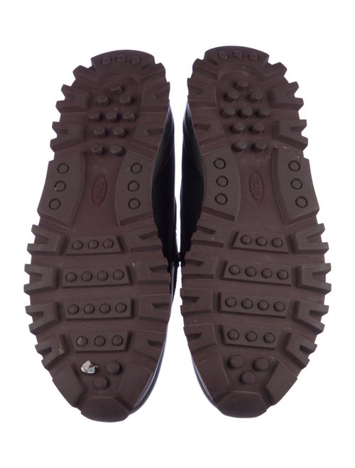 TOD'S HAPPY MOMENTS by ALBER ELBAZ Leather Colorblock Pattern Loafers