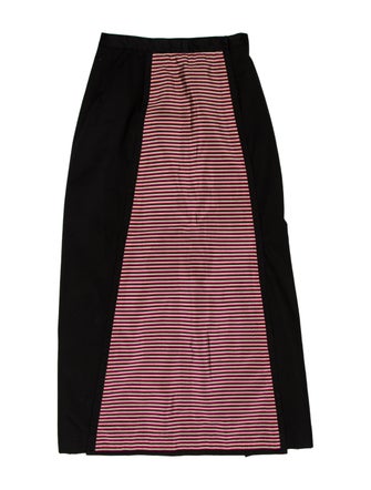 Tome Striped Midi Length Skirt