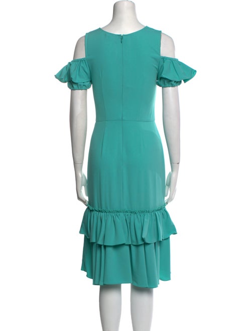 Tome V-Neck Midi Length Dress