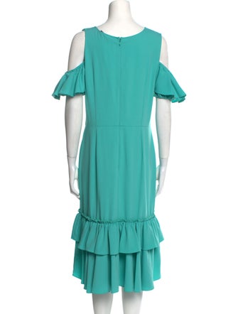 Tome V-Neck Midi Length Dress