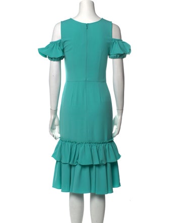 Tome V-Neck Midi Length Dress