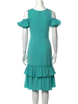 Tome V-Neck Midi Length Dress