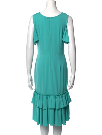 Tome V-Neck Midi Length Dress