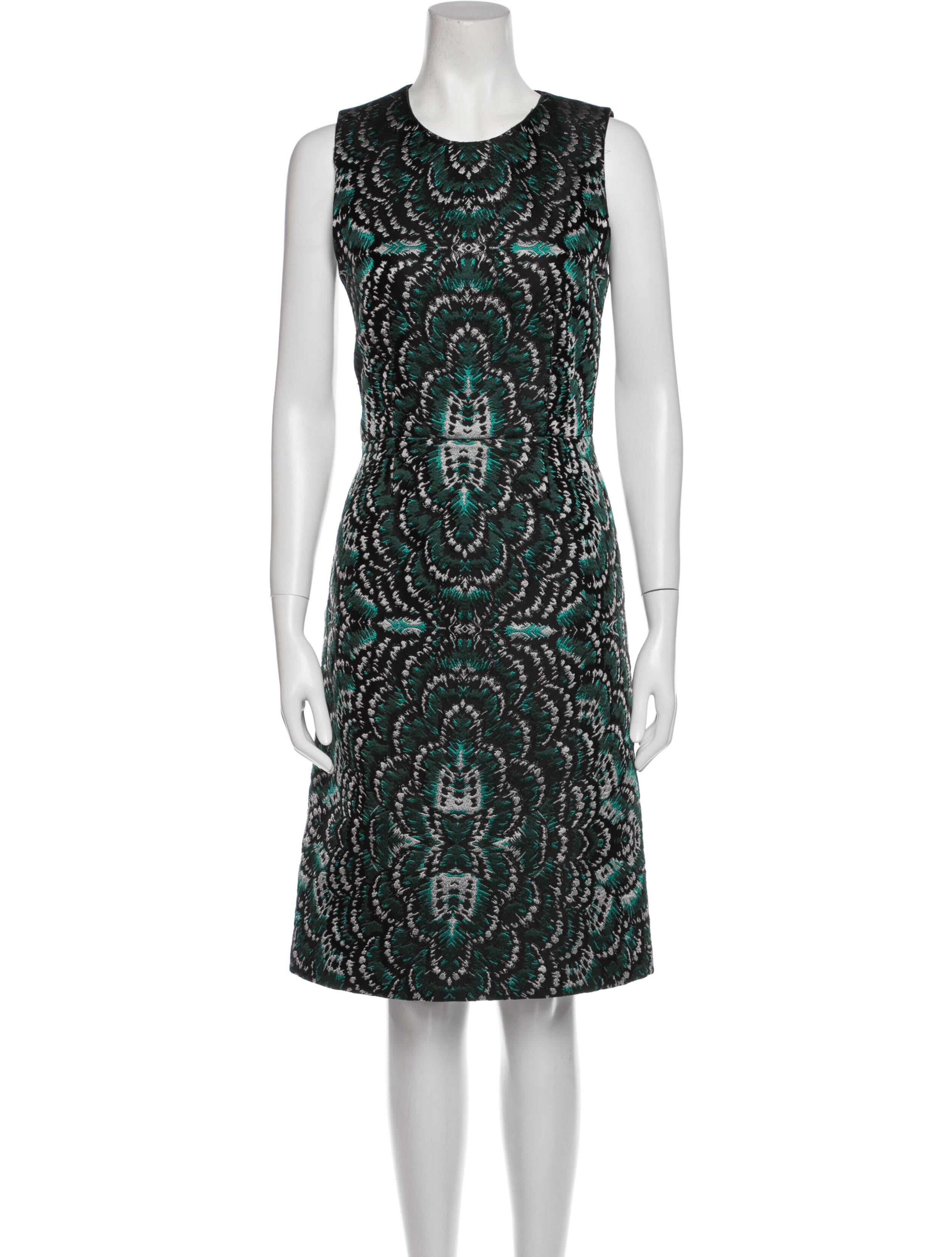 Tome Printed Midi Length Dress