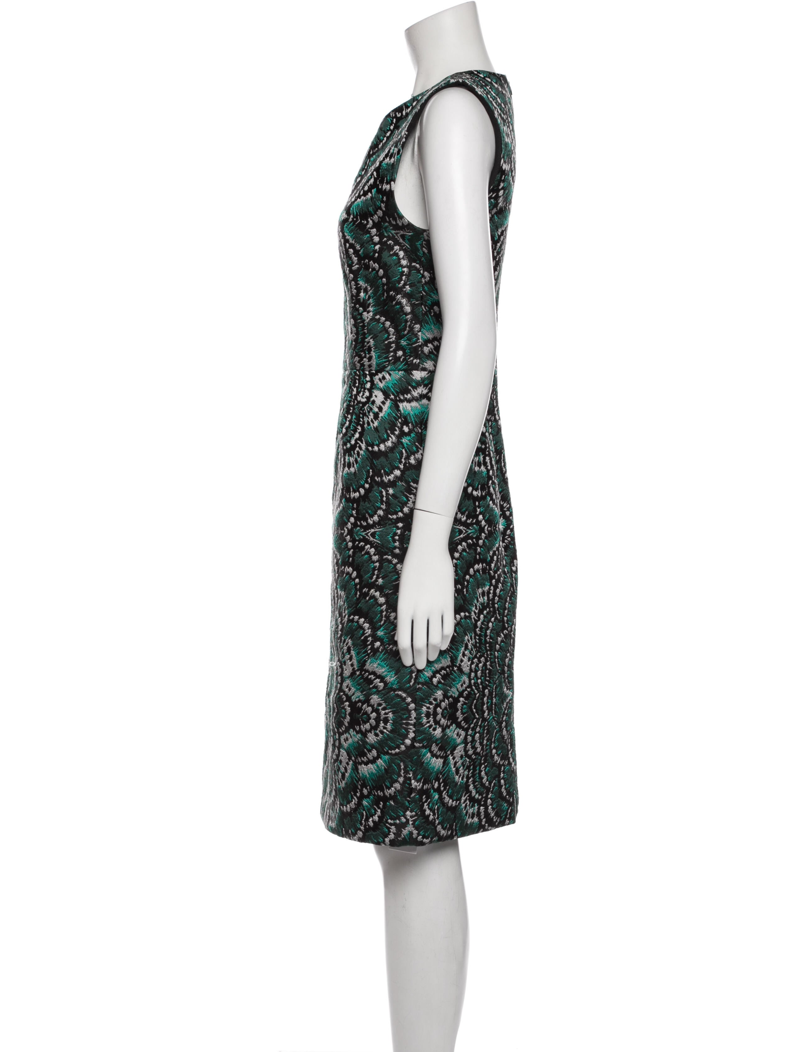 Tome Printed Midi Length Dress